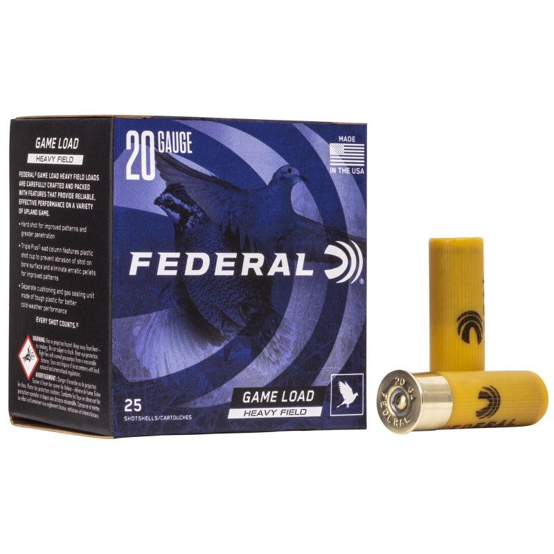 GAME-SHOK HVY FIELD 20GA 2.75 1OZ #6 25/10
