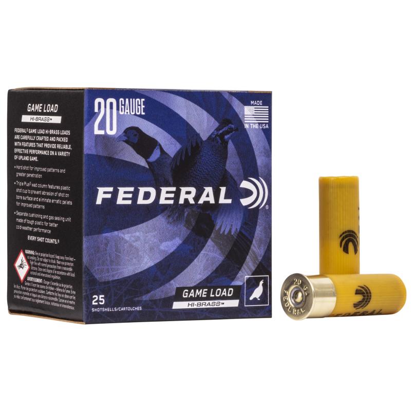 Game-Shok 20 Gauge 2.75 Inch 1220 FPS 1 Ounce 7.5 Shot