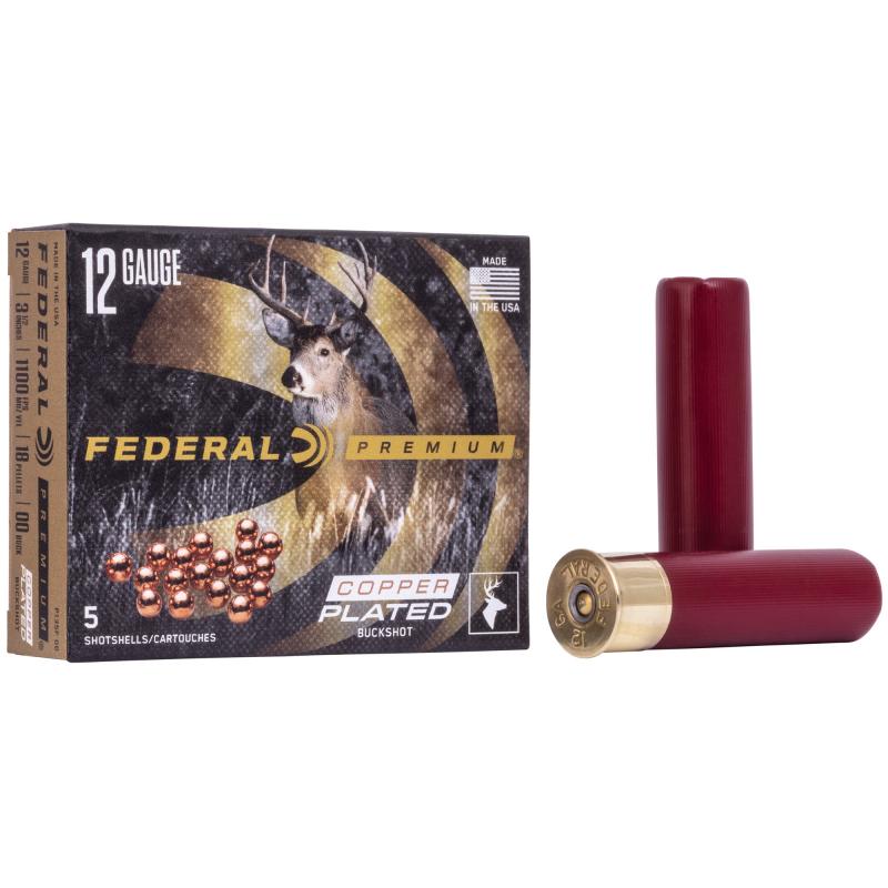 Vital-Shok 12 Gauge 3.5 Inch 1100 FPS 18 Pellets 00 Buck