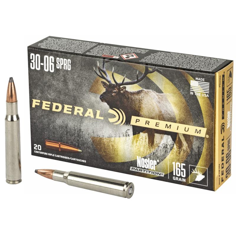 Vital-Shok .30-06 Springfield 165 Grain Nosler Partition