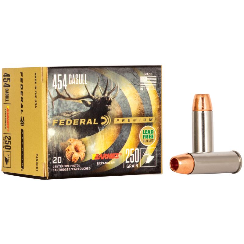 Vital-Shok, 454 Casull, 250 Grain, Barnes Expander P454XB1
