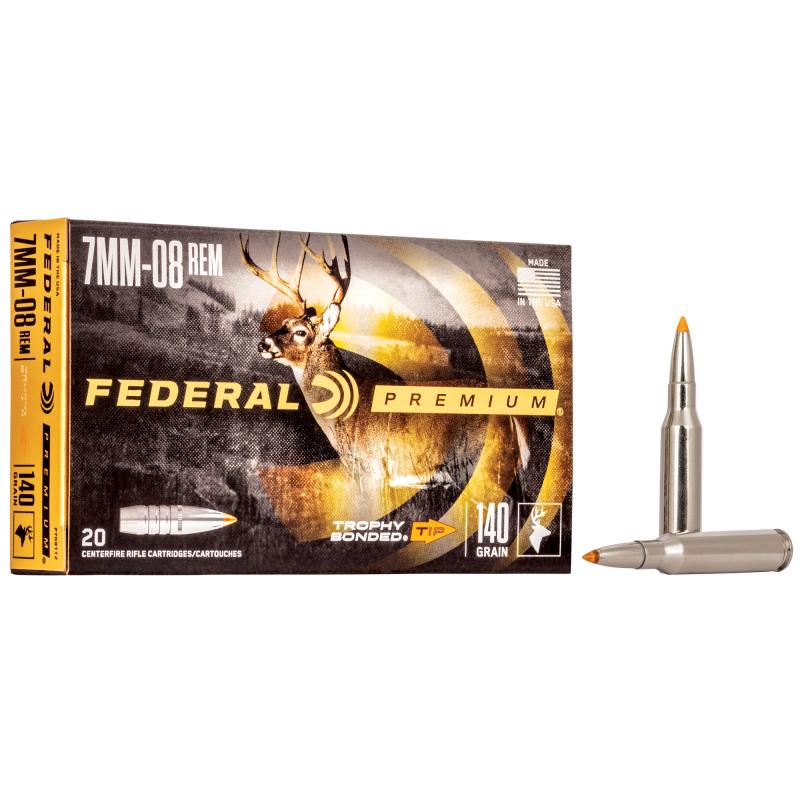 Vital-Shok 7mm-08 Remington 140 Grain Trophy Bonded Tip