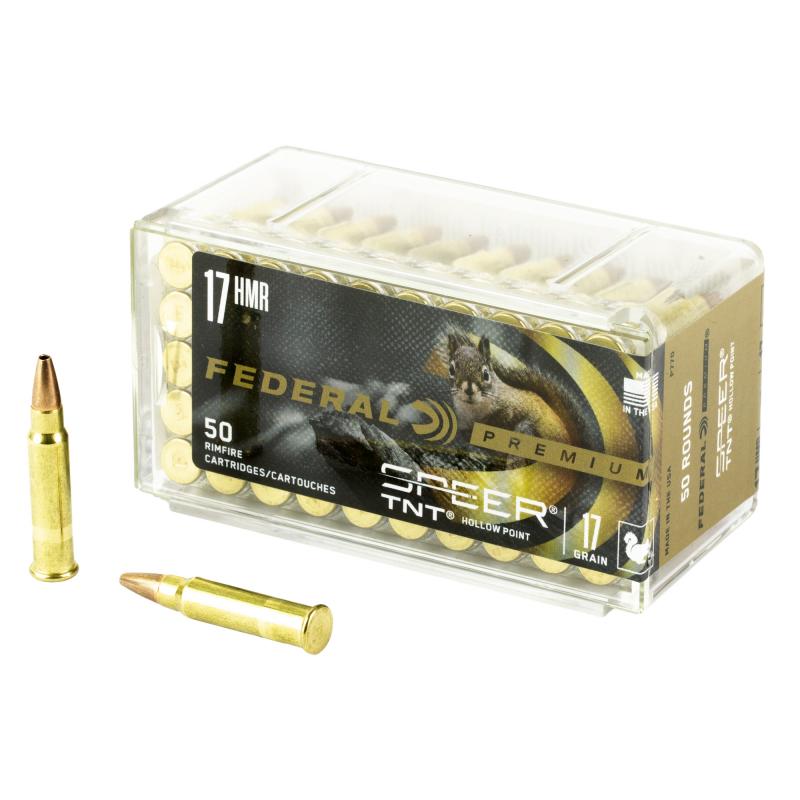 V-Shok Rimfire .17 HMR Magnum 17 Grain Speer TNT Jacketed Hollow Point
