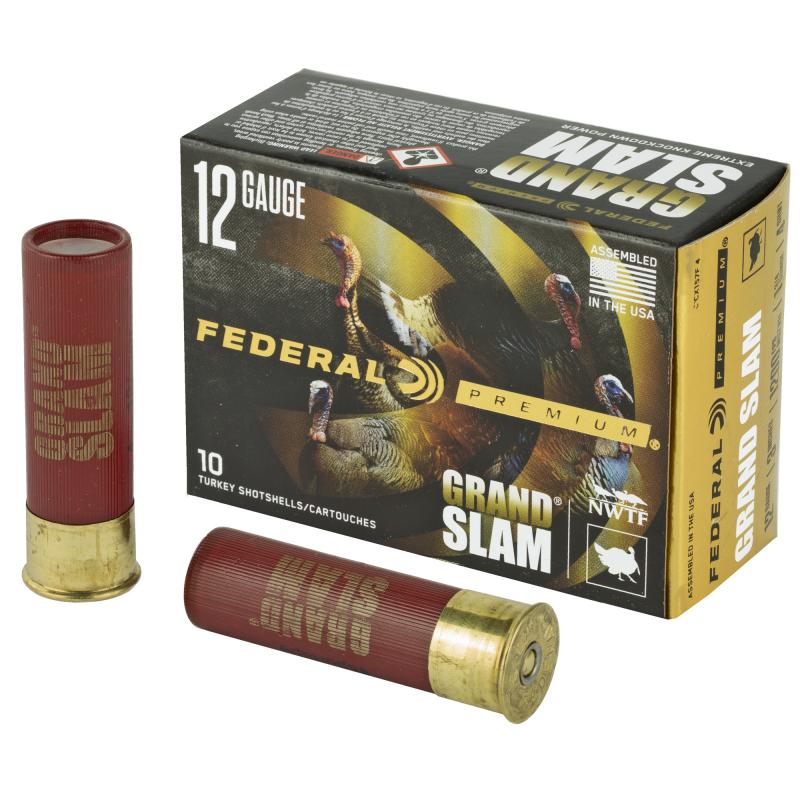 Grand Slam, 12 Gauge, 3", #4, 1.75oz, Flight Control, 10 Round Box PFCX157F 4