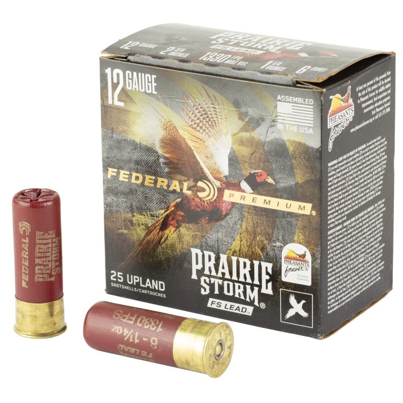 Prairie Storm FLIGHTCONTROL FLEX WAD 12 Gauge 3" #6 1 1/4 oz Copper 25 250 PFX126FS6