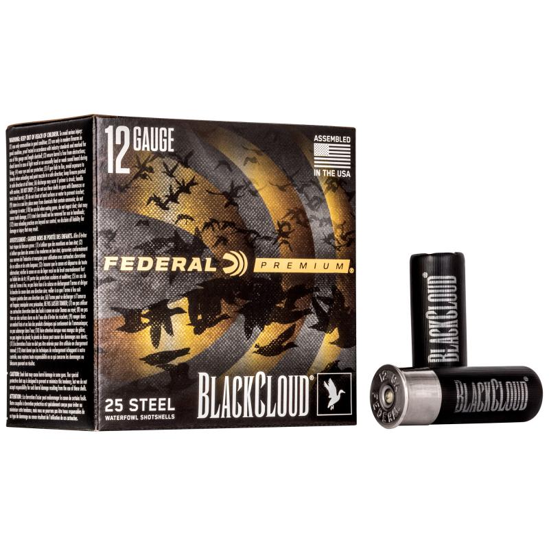 Premium Black Cloud FS Steel 12 Gauge 2.75 Inch 1500 FPS 1.1 Ounce 4 Shot