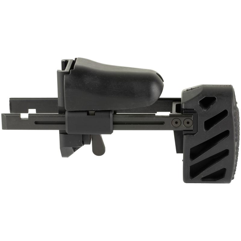 SC Rear Stock, Telescoping 3 Position Stock, Fits  FN SCAR 16S/17S/20S, Matte Finish, Black, Includes Stock Assembly, SCAR-SC Rear Plate and (5) Screws 20-100826