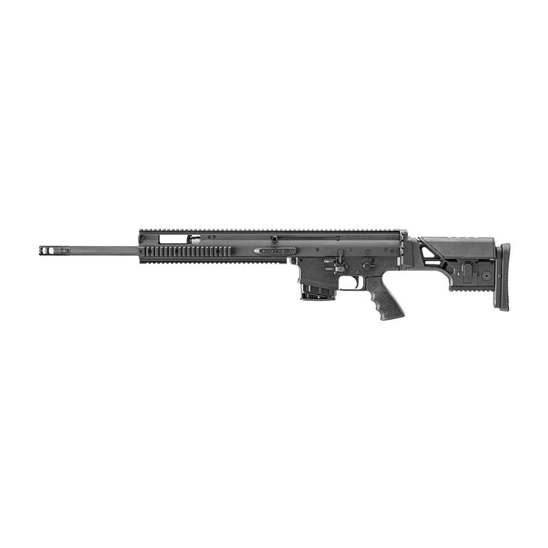 SCAR 20S NRCH | 7.62x51 NATO, 20" Barrel 1:10” twist, Black, Non-Reciprocating Charging Handles (NRCH),  1 10 Round Magazine