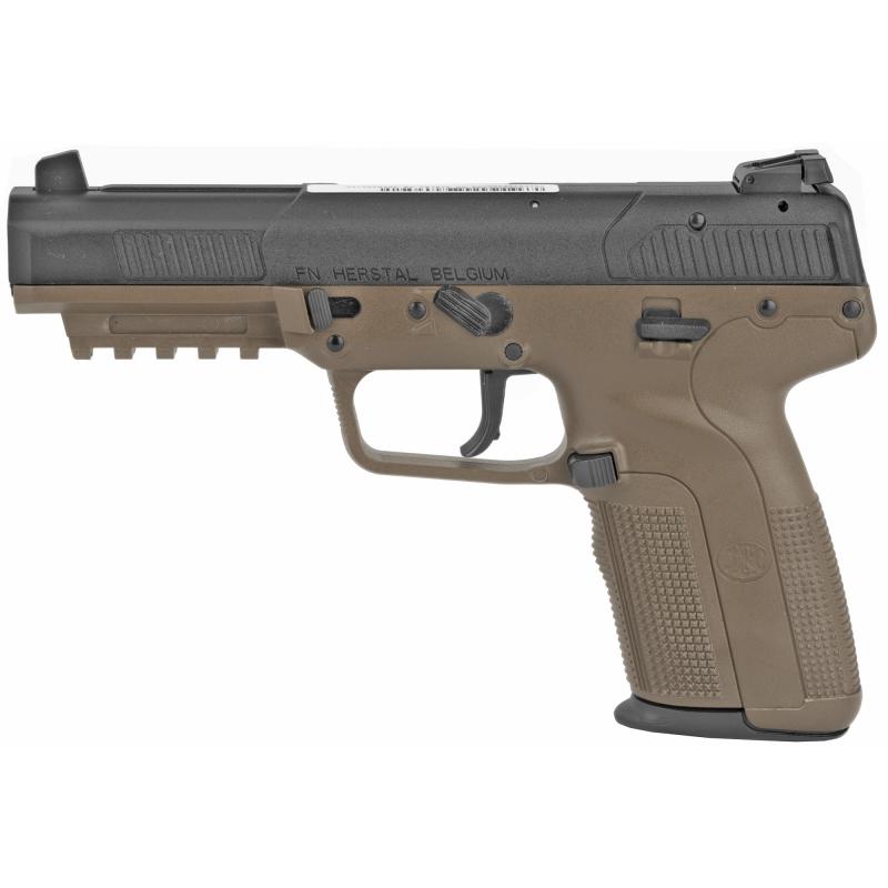 Five-Seven 5.7x28mm 4.8 Inch Barrel Adjustable 3-Dot Sights Flat Dark Earth 10 Round