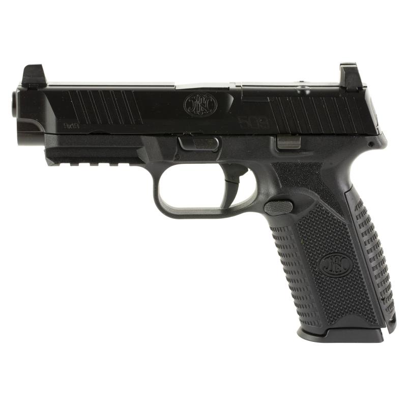 509 MRD, Striker Fired, Semi-automatic, Polymer Framed Pistol, Full Size, 9MM, 4.5" Barrel, Matte Finish, Black, Optics Ready Slide, Suppressor Height Adjustable Sights, 17 Rounds, 2 Magazines 66-100717