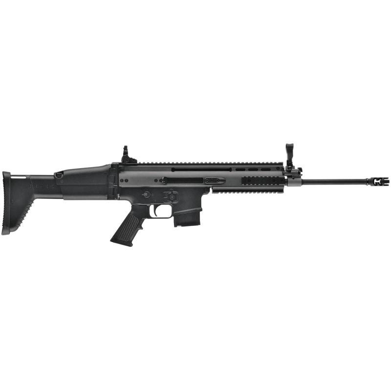 SCAR 16S NRCH, Semi-automatic Rifle, 223 Rem/556NATO, 16" Barrel, Black, Synthetic Stock, Adjustable Sights, 10 Rounds, Made in the U.S.A. 98621-2