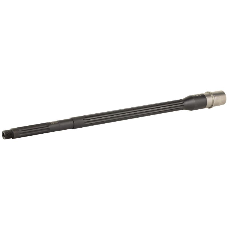 Match Series, Heavy Fluted, 1:10 Twist Barrel, 308 Winchester, 18", Rifle Length Gas System, Fits AR10, Nitride Finish, Black 10B810R18FHQ-5R-NP3