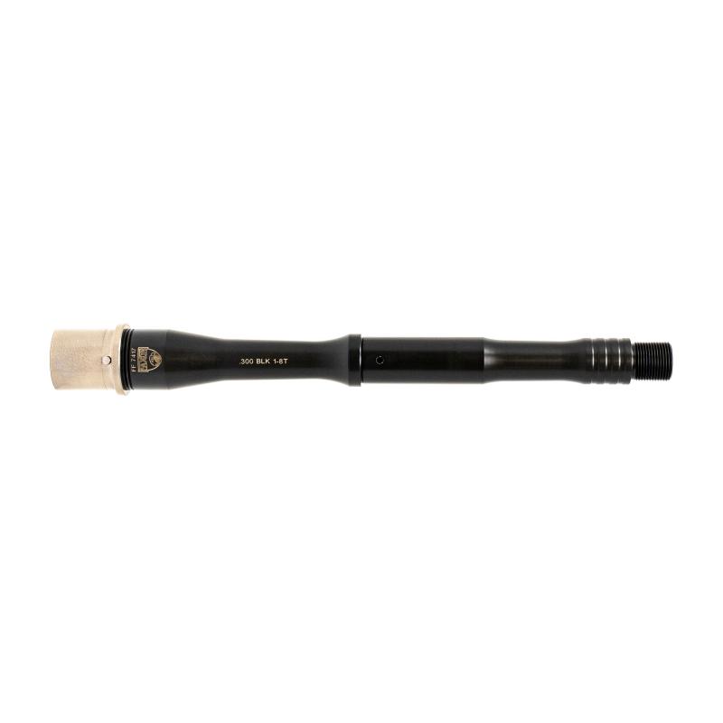 Match, Gunner, 1:8 Twist Barrel, 300 Blackout, 9", Pistol Length Gas System, Fits AR-15, Nitride Finish, Nickel Teflon Coated Extension, Black 15B38P9NGQ-5R-NP3
