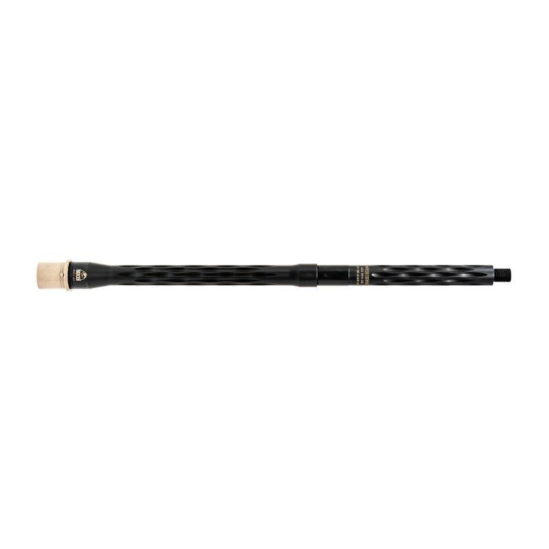 Match Series, Flame Fluted, 1:8 Twist Barrel, 223 Wylde, Mid-Length Gas System, Fits AR-15, Nitride Finish, Nickel Teflon Coated Extension, Black 15BW8M16LMQ-5R-NP3