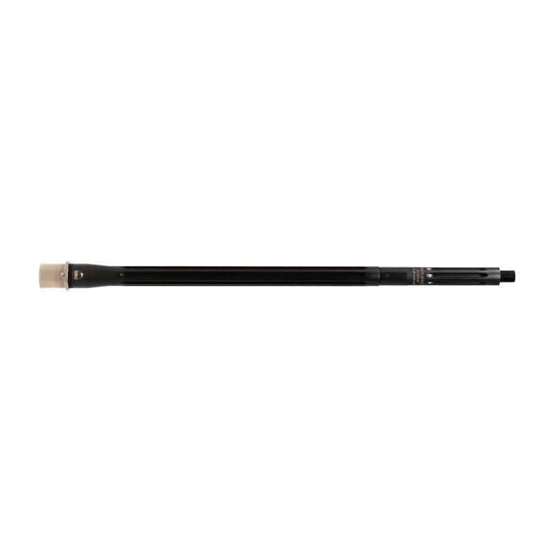 Match Series, Heavy Fluted, 1:8 Twist Barrel, 223 Wylde, 18", Rifle Length Gas System, Fits AR-15, Nitride Finish, Nickel Teflon Coated Extension, Black 15BW8R18FHQ-5R-NP3