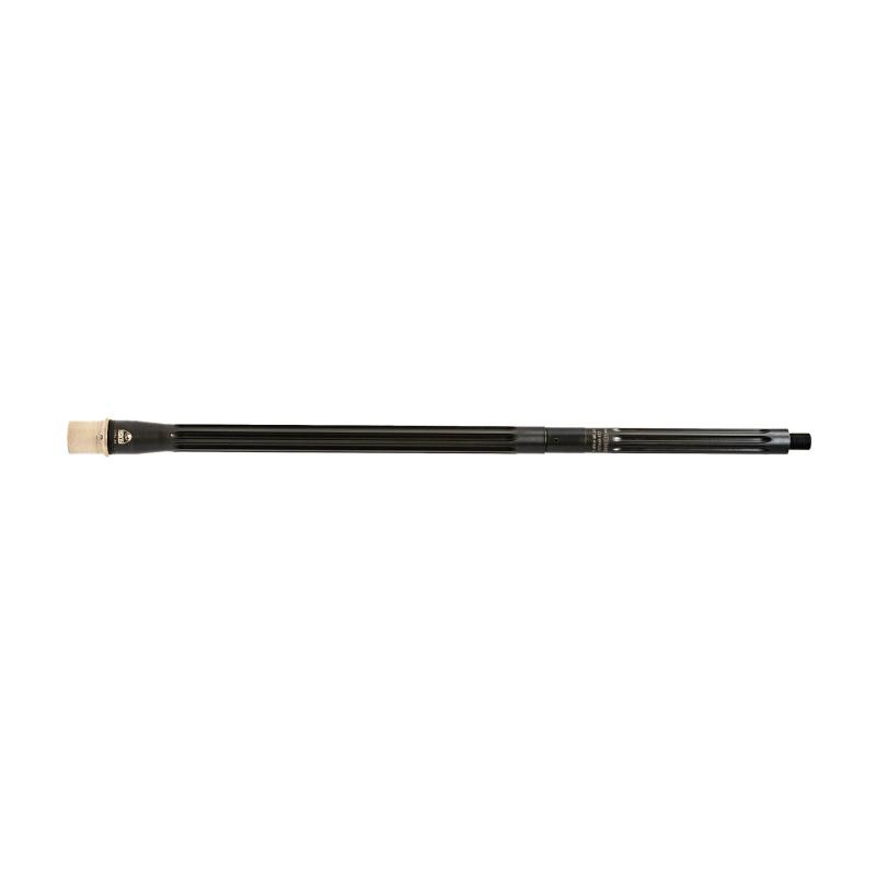 Match Series, Heavy Fluted, 1:8 Twist Barrel, 223 Wylde, 20", Rifle Length Gas System, Fits AR-15, Nitride Finish, Nickel Teflon Coated Extension, Black 15BW8R20FHQ-5R-NP3