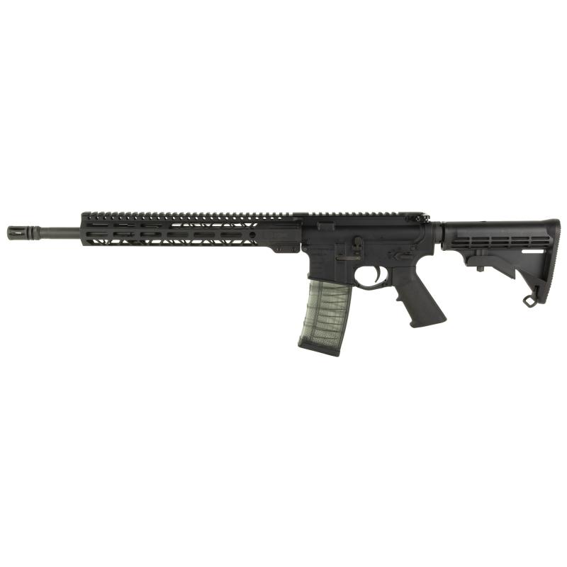 Accent, Semi-automatic Rifle, AR, 556NATO, 16" Barrel, A2 Birdcage Flash Hider, Mid Length Gas System, Anodized Finish, 13" Free Float M-LOK Handguard, As Grip, M4 Collapsible Stock, 30 Rounds, 1 Magazine FX5116