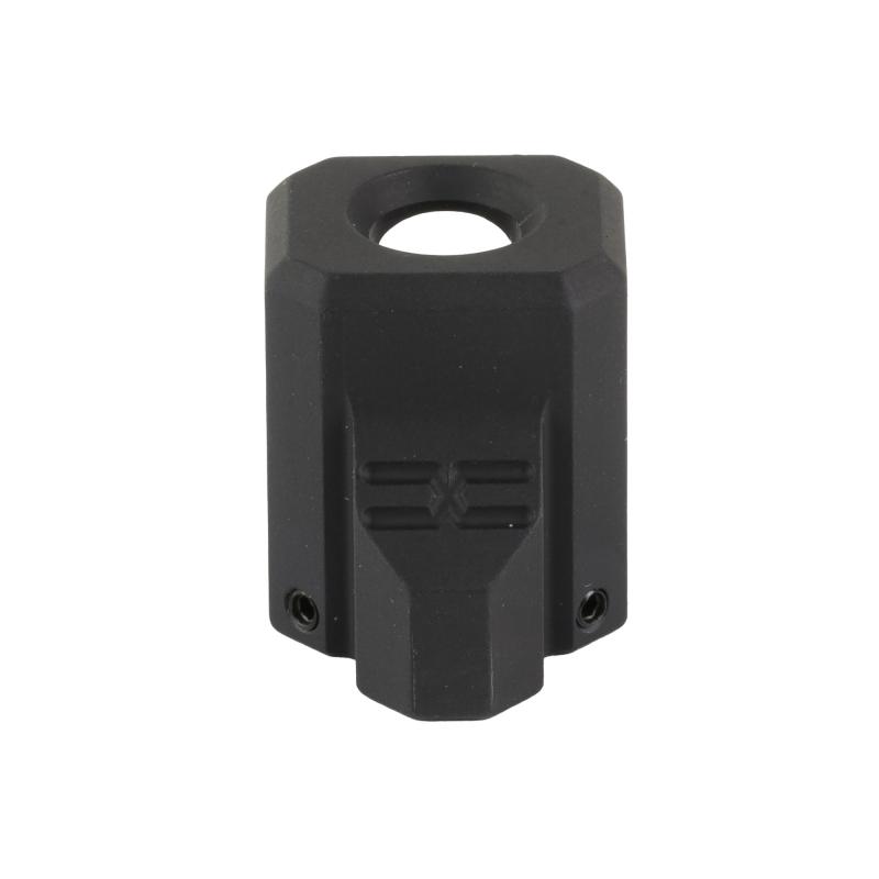 Compensator, 9MM, Compatible with the Glock 17/19/34 Gen 3, Anodized Finish, Black FF-P-A-COMP-DS-G-01