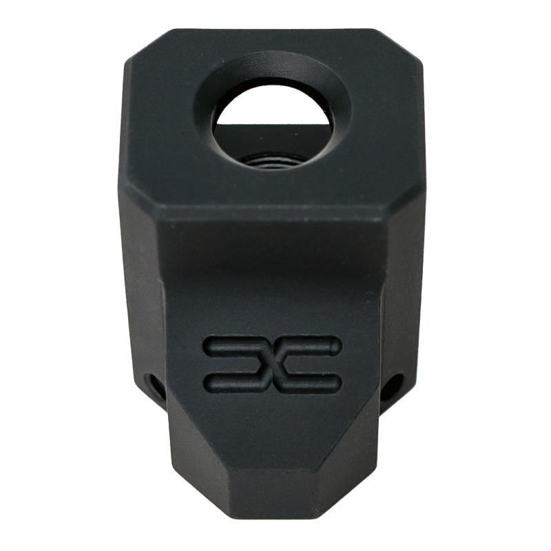 EXOS-543, Compensator, 9MM, Fits Glock 17/19/34 Gen 4, Anodized Finish, Black FF-P-A-COMP-DS-G-02