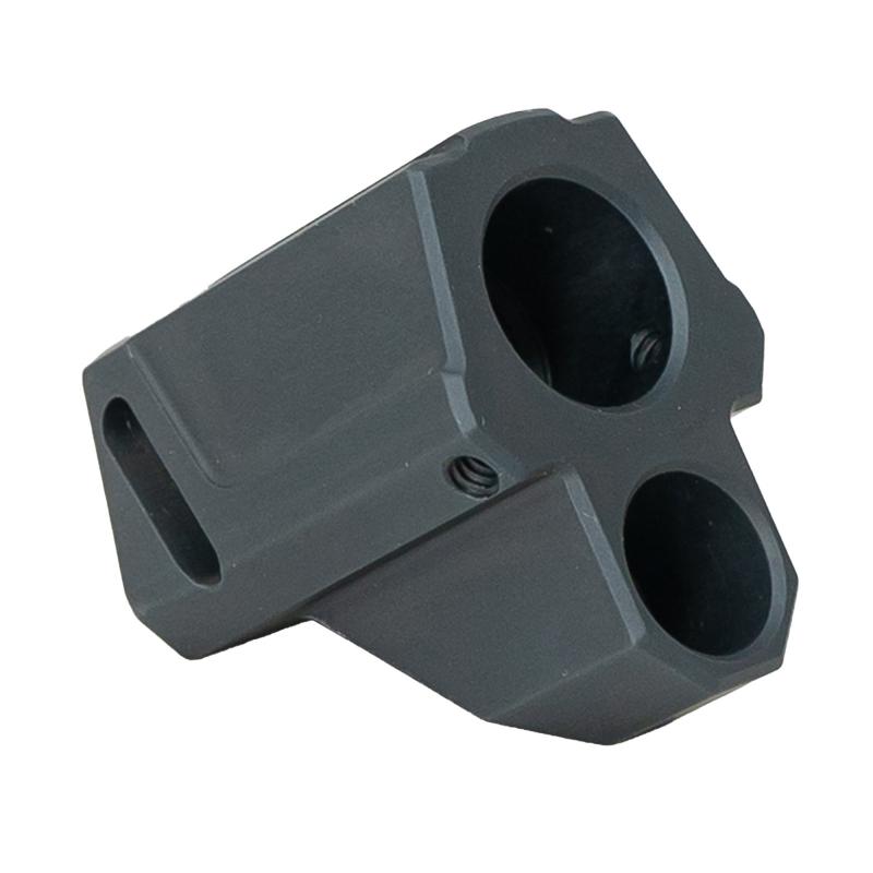 EXOS-515, Compensator, 9MM, Fits SIG P320F, Anodized Finish, Black FF-P-A-COMP-DS-S-01