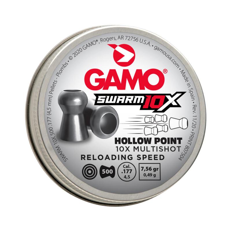 Swarm 10X, .22 Pellet, Hollow Point, 250 Count Tin 6322547BL54