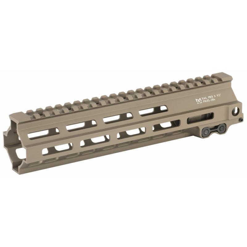 MK8, Super Modular Rail, 9.5", MLOK, Includes Stainless Steel Gas Block, Desert Dirt Color Finish 05-284S
