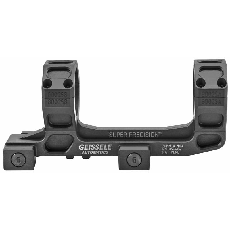 Super Precision, Mount, 30mm, Black Color, Anodized Finish 05-404B