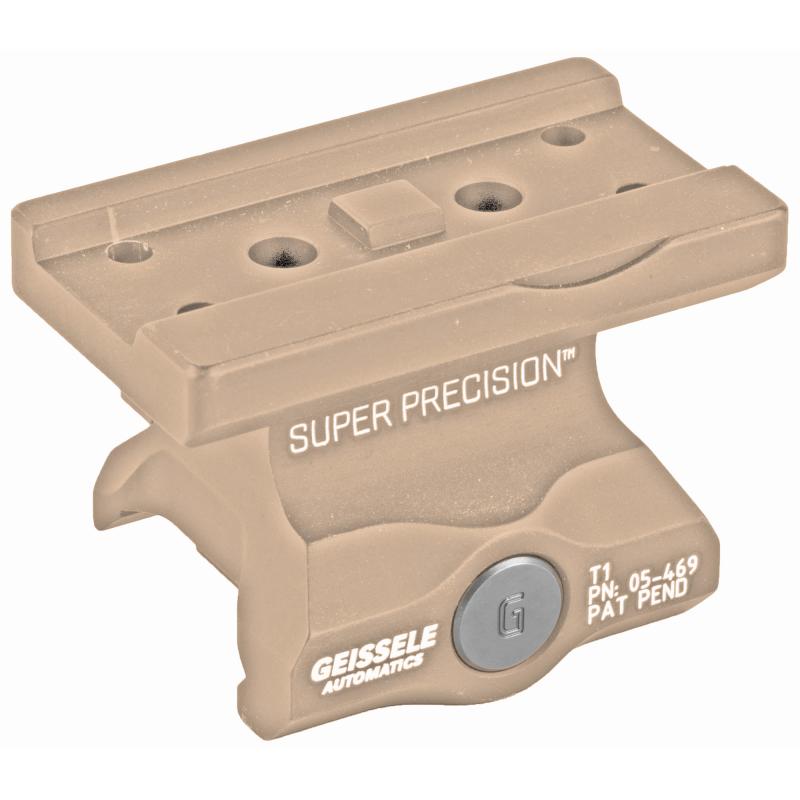 Super Precision, Mount, Fits Aimpoint T1, Lower 1/3 Co-Witness, Desert Dirt Color, Anodized Finish 05-469S