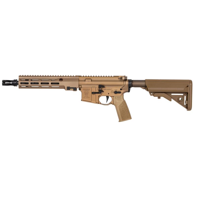 Super Duty Mod1, Semi-automatic, Short Barreled Rifle, 223 Remington/556NATO, 10.3" Cold Hammer Forged Barrel, 1-7 Twist, HUXWRK QD 556 Flash Hider, Carbine Gas System, Anodized Finish, Black, B5 Systems Enhanced SOPMOD Stock with QD Endplate, Geissele A
