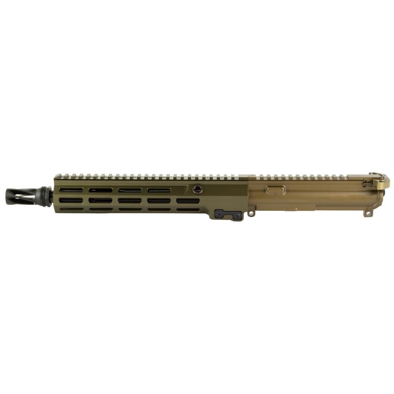 Complete Upper, Super Duty MOD1, 556NATO, 11.5" Cold Hammer Forged Barrel, Chrome lined, 1:7 Twist, Anodized Finish, Desert Dirt Color, Flat Top, HuxWrx Flash Hider-QD muzzle device 08-544S