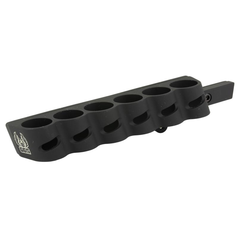 Side Saddle, Fits Beretta 1301, 6 Round, Anodized Finish, Black GGG-2724