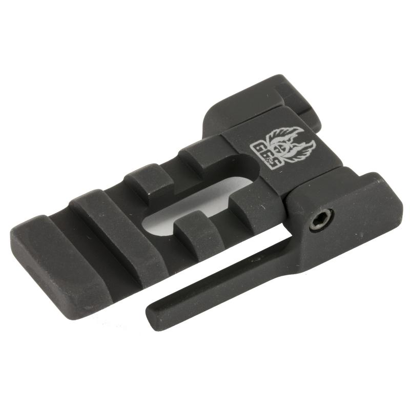 Fits Streamlight TLR-1, TLR-2 and L3 / Insight M3 and M6, Lightweight Mount, Compact Size, Type III Hard Coat Anodized Matte Black Finish, Slim Line, HK USP Cmp GGG-1134SP