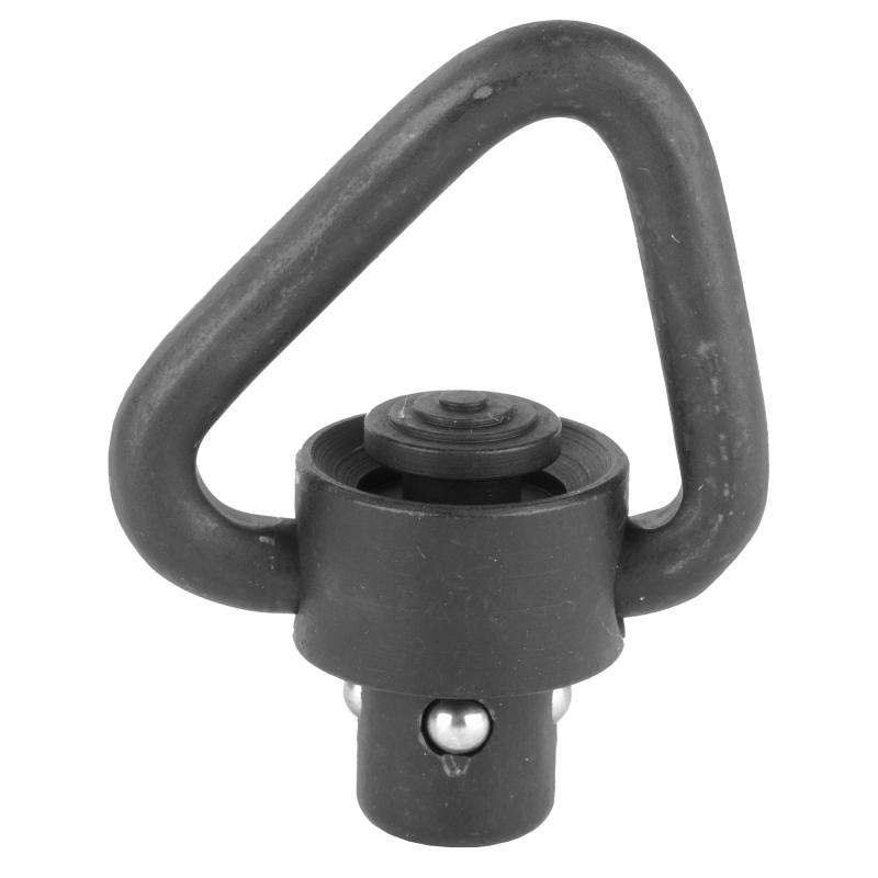 QD Sling Swivel, Fits AR-15, Heavy Duty Quick Detach, Angular Attachment, Black Finish GGG-1419