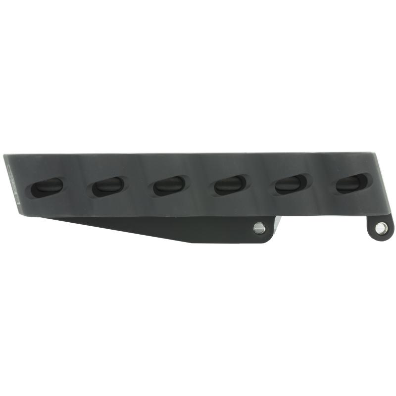 Side Saddle, Fits Remington 870, 1100, 11-87  12 Gauge, Angle Facilitates Easy Bottom Loading of the Magazine Tube and Top Loading of the Chamber, Black GGG-1525