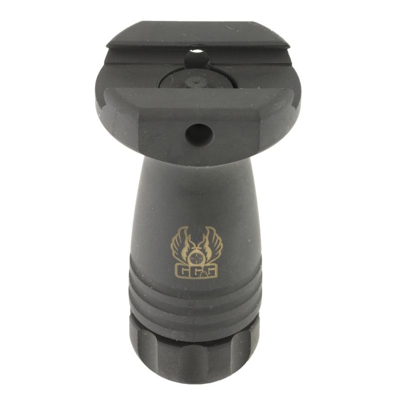 Vertical Forend Grip, Fits Picatinny, Short, Black Finish GGG-1543
