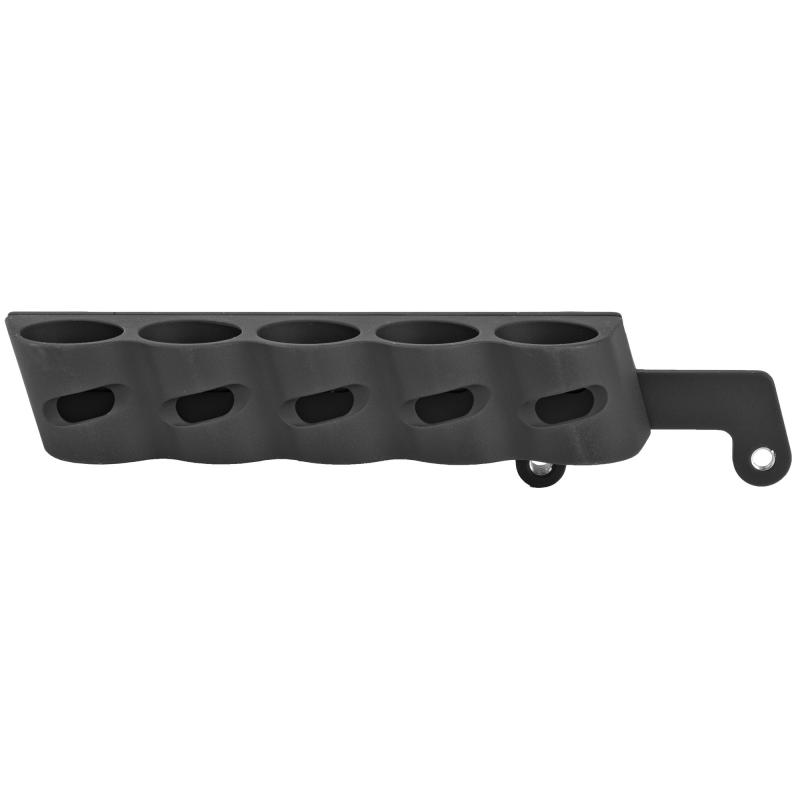 5 Shot Side Saddle, Fits Remington TAC-13, Holds 12 Gauge Ammunition, Black Finish GGG-2210