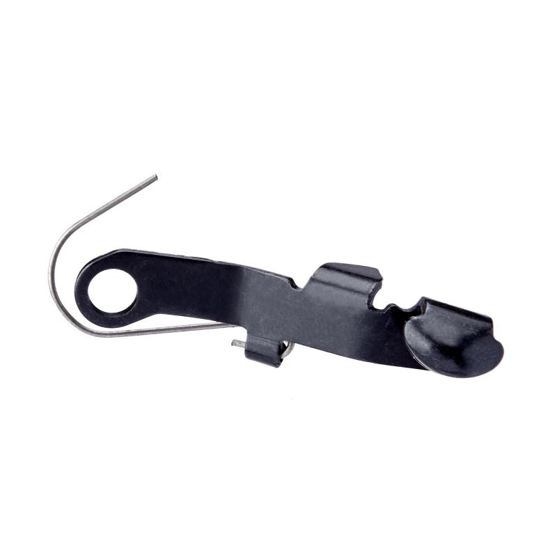 Bullet Middle Slide Release, Extended, Fits Glock Gen 1-4, Matte Finish, Black GHO_BMSR_BLK