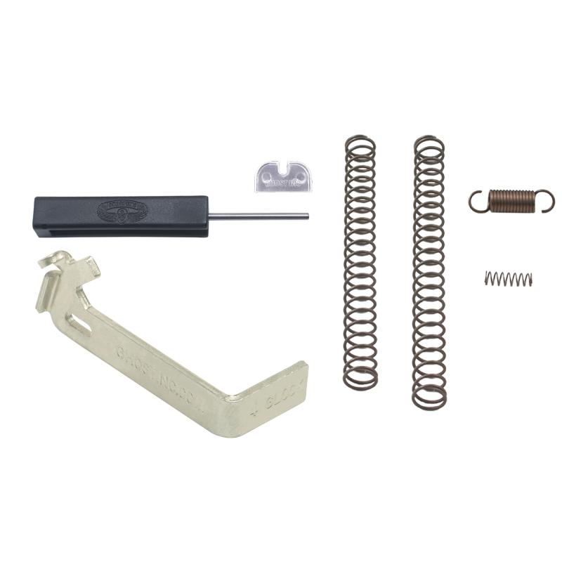 3.3 lb Trigger Connector and Spring Kit, Fits Glocks Gen 1-4, Stainless Finish GHO_PIK