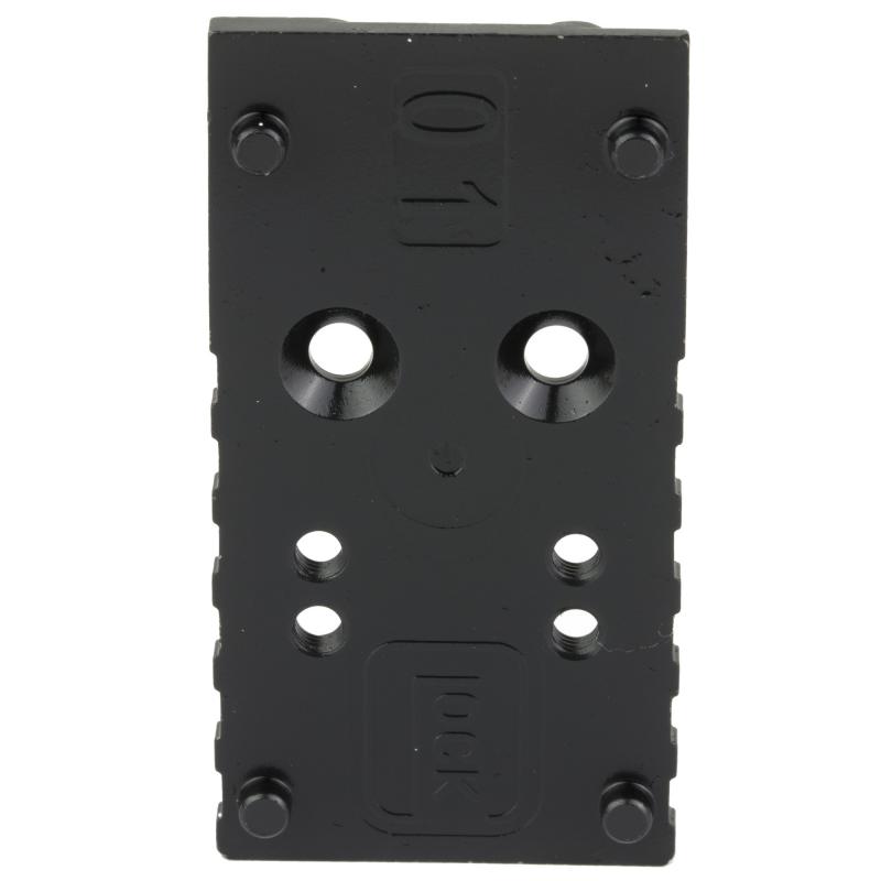 MOS Plate, Size 08, Fits Docter/Meopta/Insight Footprint, For Glock MOS Gen 5 9mm/40S&W, Black 74008