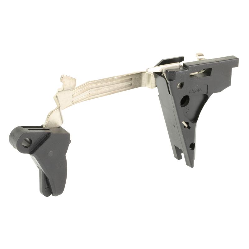 Performance Trigger, Flat Faced, 40 S&W, Includes Gen5 Slide Cover Plate, For Gen4 22/23/27/35, Gen5 22/23/27 74065
