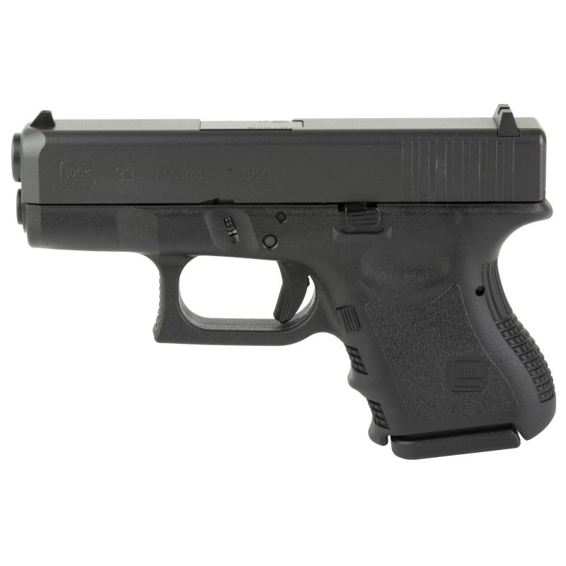 33 Gen3 .357 Sig 3.5 Inch Barrel Black Finish Fixed Sights 9 Round Made in Austria