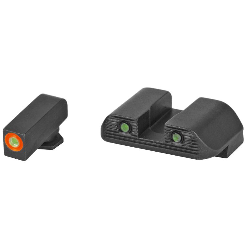 GLOCK AMERIGLO Night Sight Set, .140" Width, .180" Height (Corresponds to Glock 6.5)