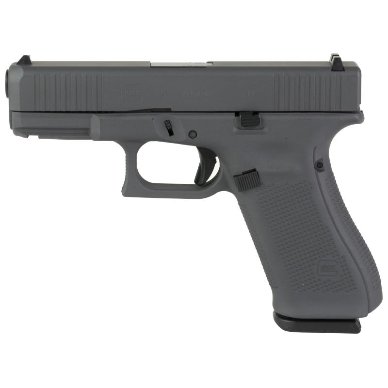 45, 9MM, 4.02", Sniper Gray, Interchangeable, 17 Rounds, 3 Mags, Fixed Sights, Polymer, DLC PA455S204-SG