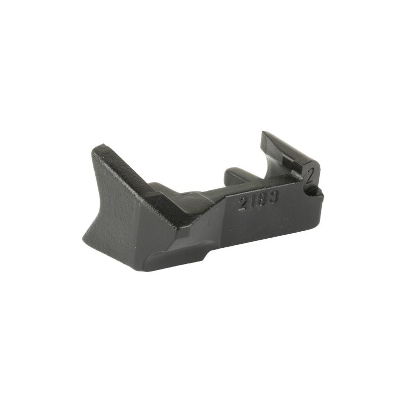 OEM Part, Black, Magazine Follower, Fits Factory Magazines 9mm, G17, G19, G34 10 round only, Including Gen 4, Marked 2183-2, Packaged 50986