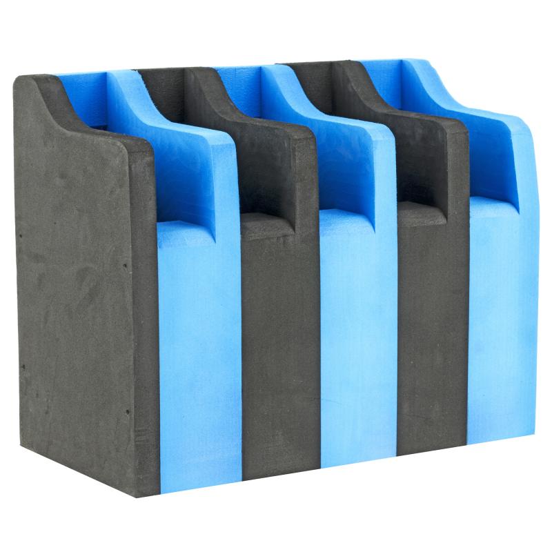 Foam Pistol Cradle Holds 5 Medium Pistols