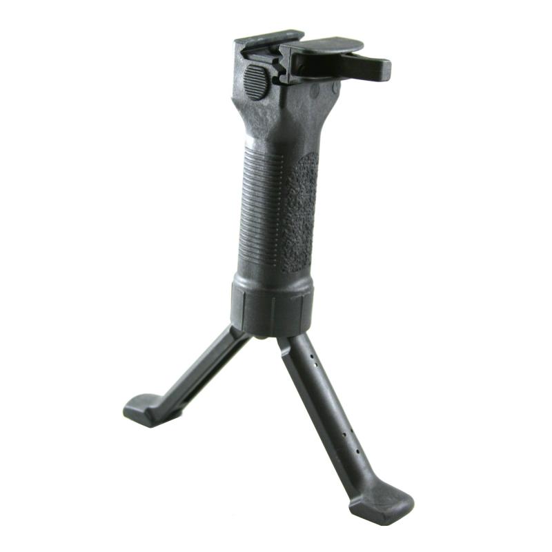 Grip Pod, Fits Picatinny, Steel Reinforced Legs, Cam Lever, Black Finish GPS-V2-CL