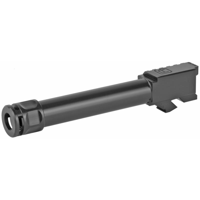 ATM, Fits Glock 19 Gen 5, 9MM, 4.5" Threaded Stainless Steel Barrel, Black Nitride Finish, 1/2X28 Threads, Includes Micro Carry Comp GAG19G5TB