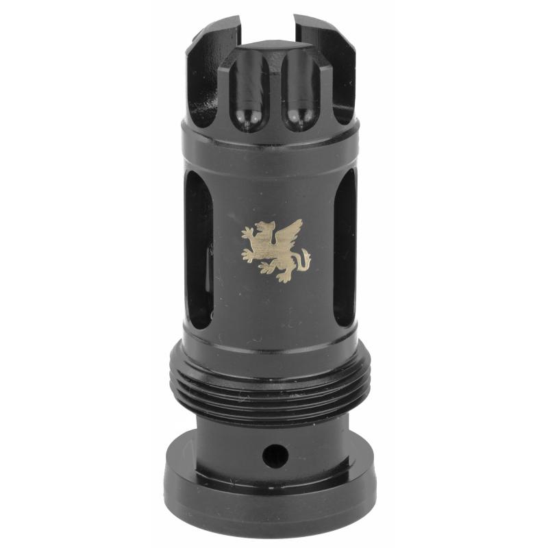 Flash Compensator, 1/2 x 28 RH, 556NATO, Black Finish TFC556-12