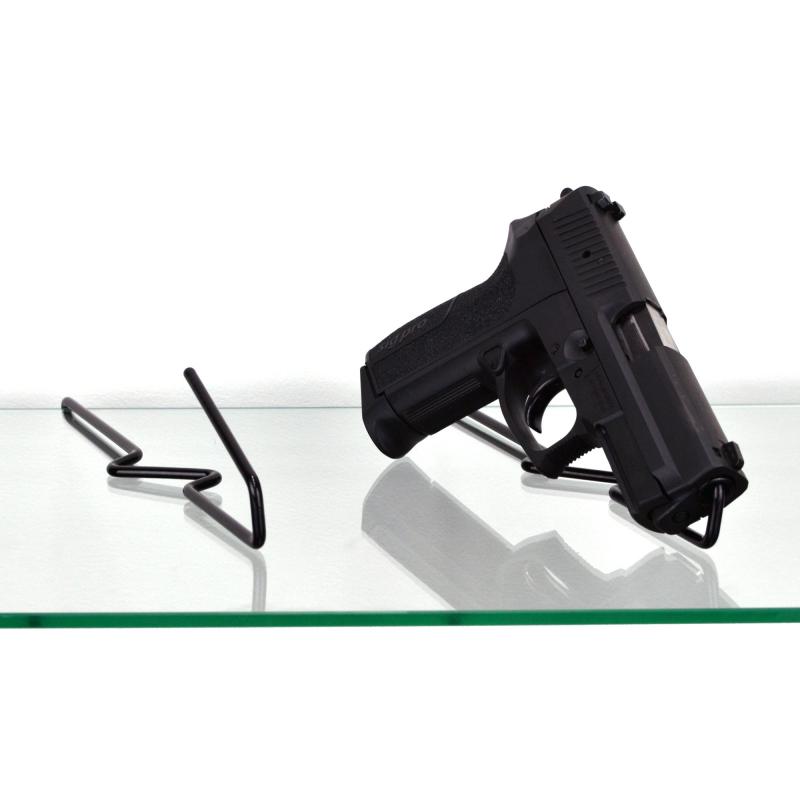 Back Kik Display Stand Clips To Glass Shelving Ten Per Package