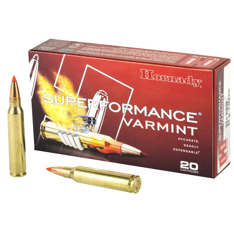 Superformance Varmint .223 Remington 53 Grain V-Max Box of 20 Rounds